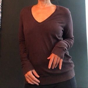 J.Crew cotton v-neck sweater